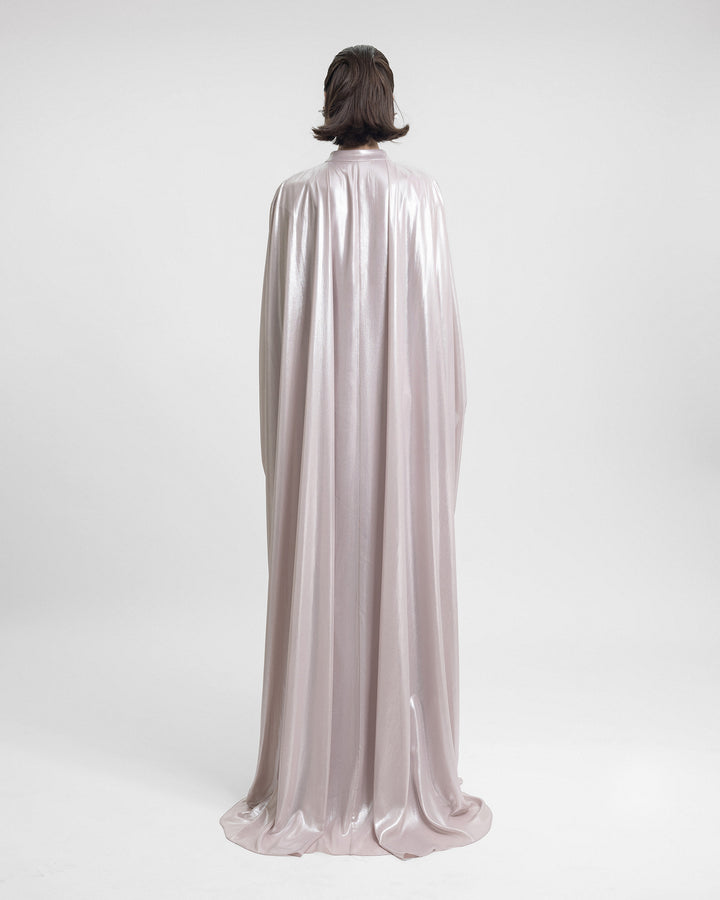 Draped Loose-Cut Kaftan