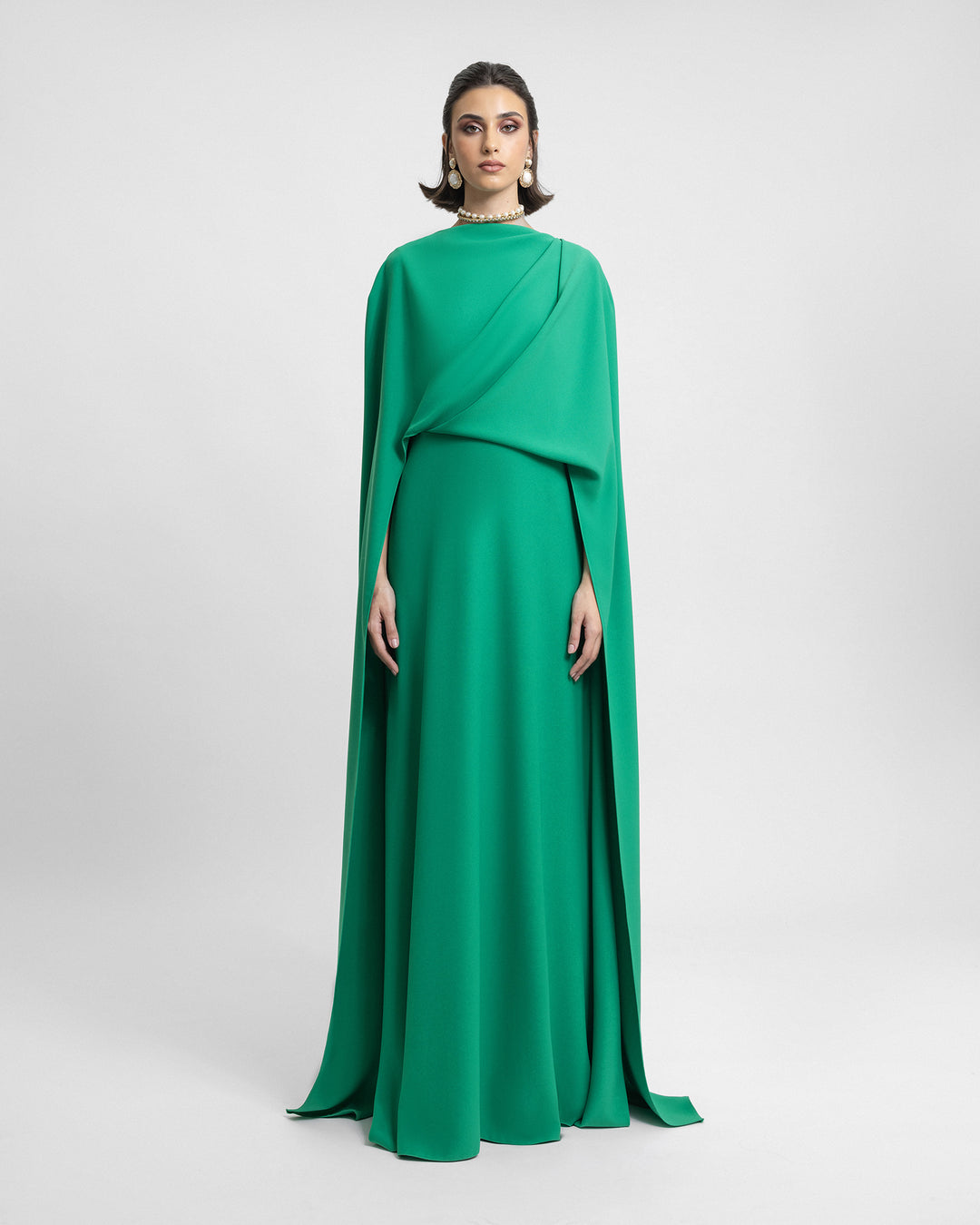 Draped Long kaftan