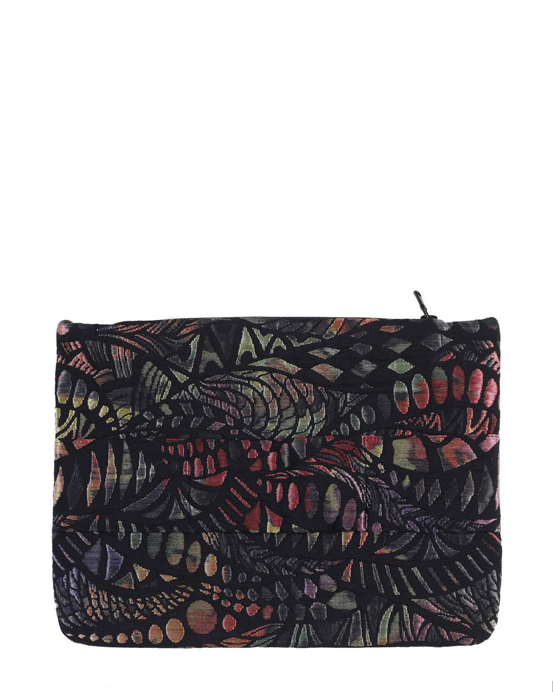 Patterned Clutch with Hand Strap