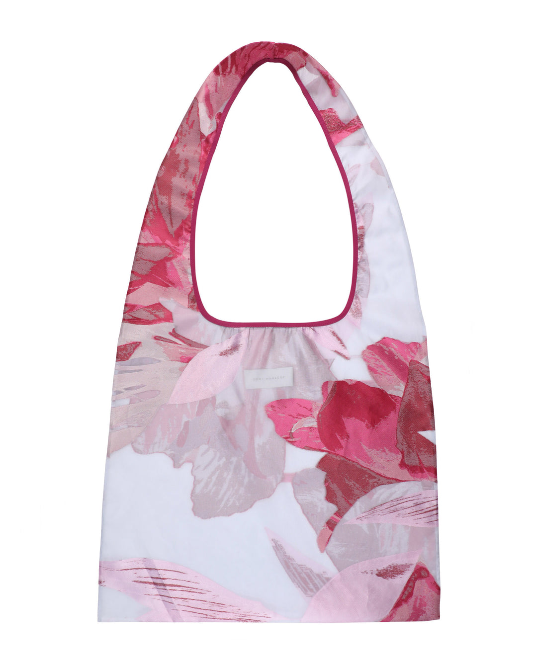 Floral Sheer Tote Bag