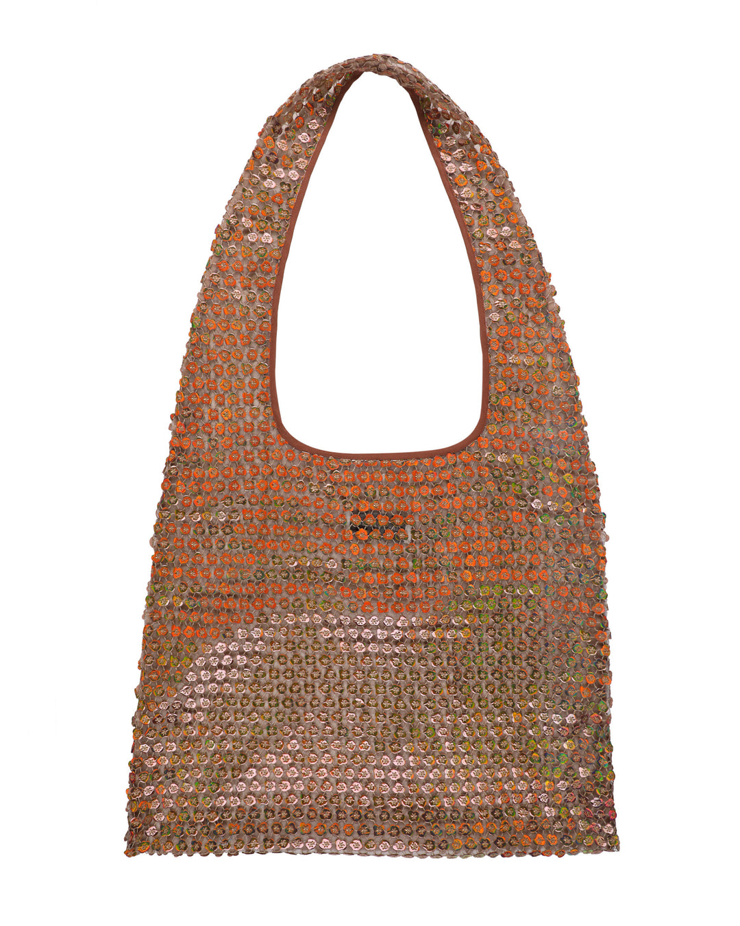 Color-Changing Sequins Bronze Tote Bag