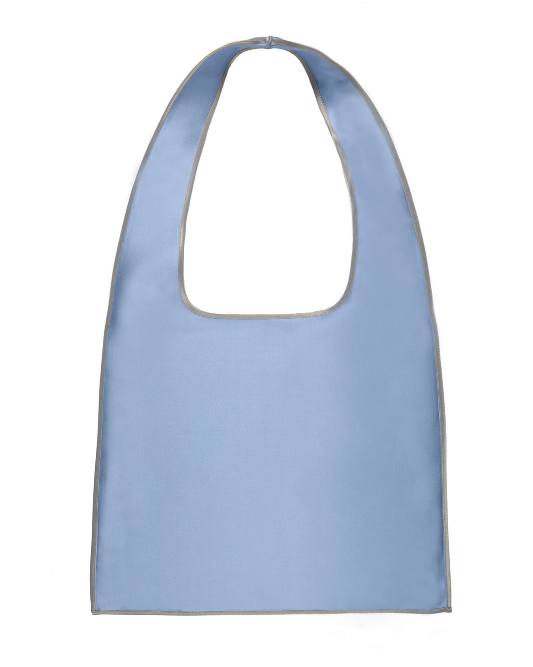 Shiny Reversible Blue Tote Bag