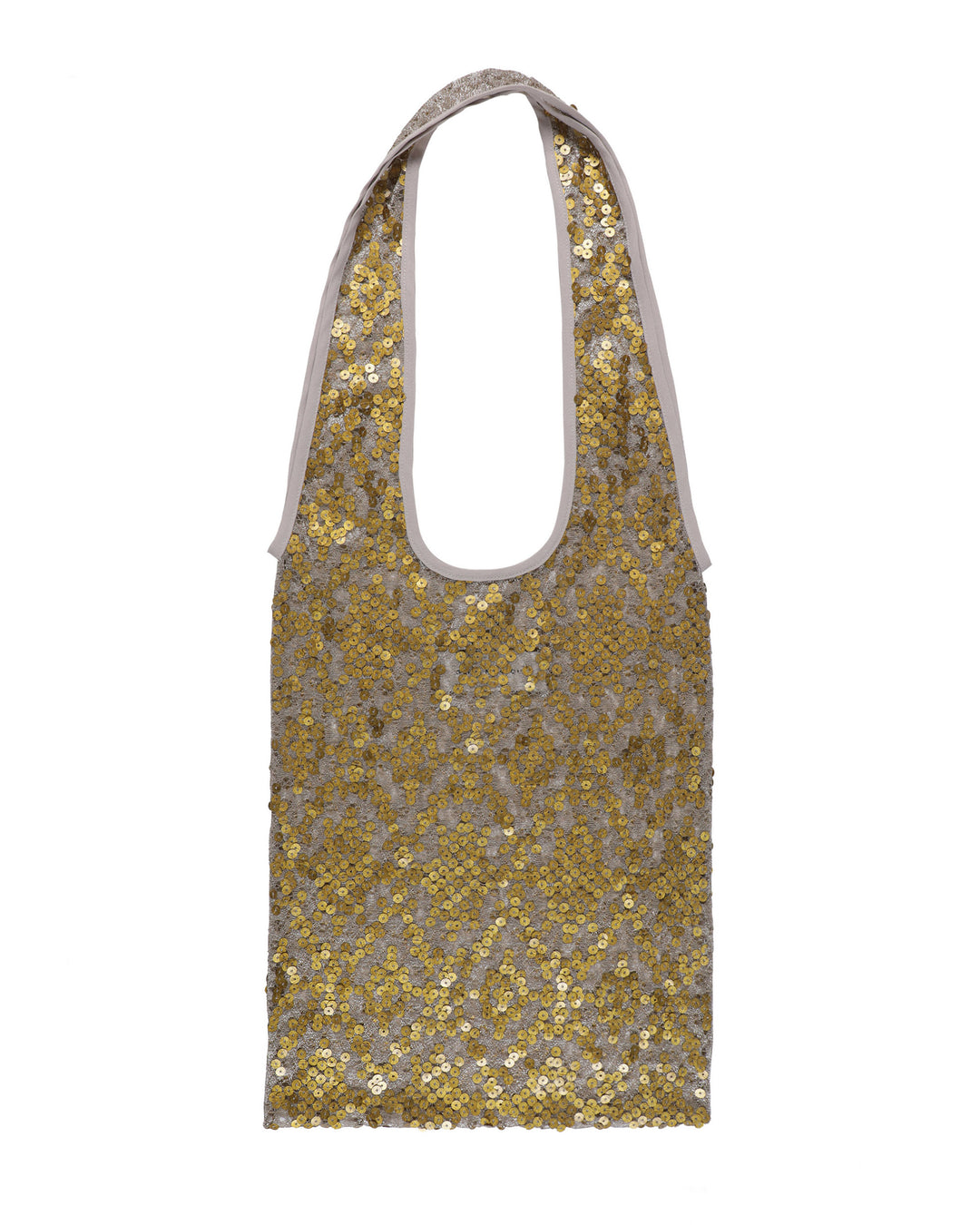 Color-Changing Sequins Gold Tote Bag