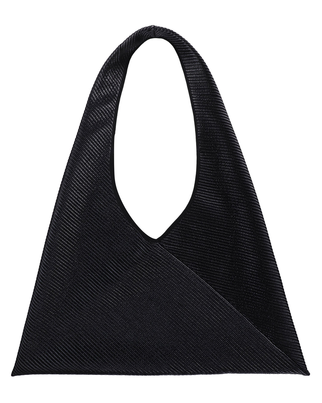 Structured Black Tote Bag