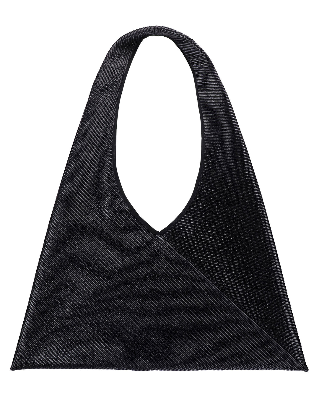 Structured Black Tote Bag