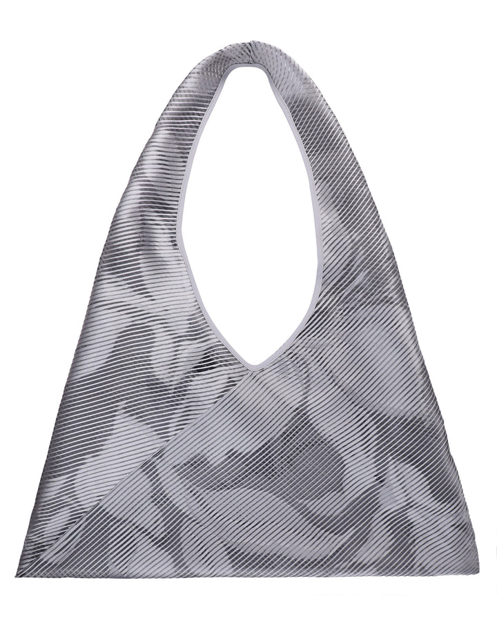 Structured Grey Tote Bag