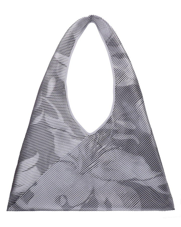 Structured Grey Tote Bag