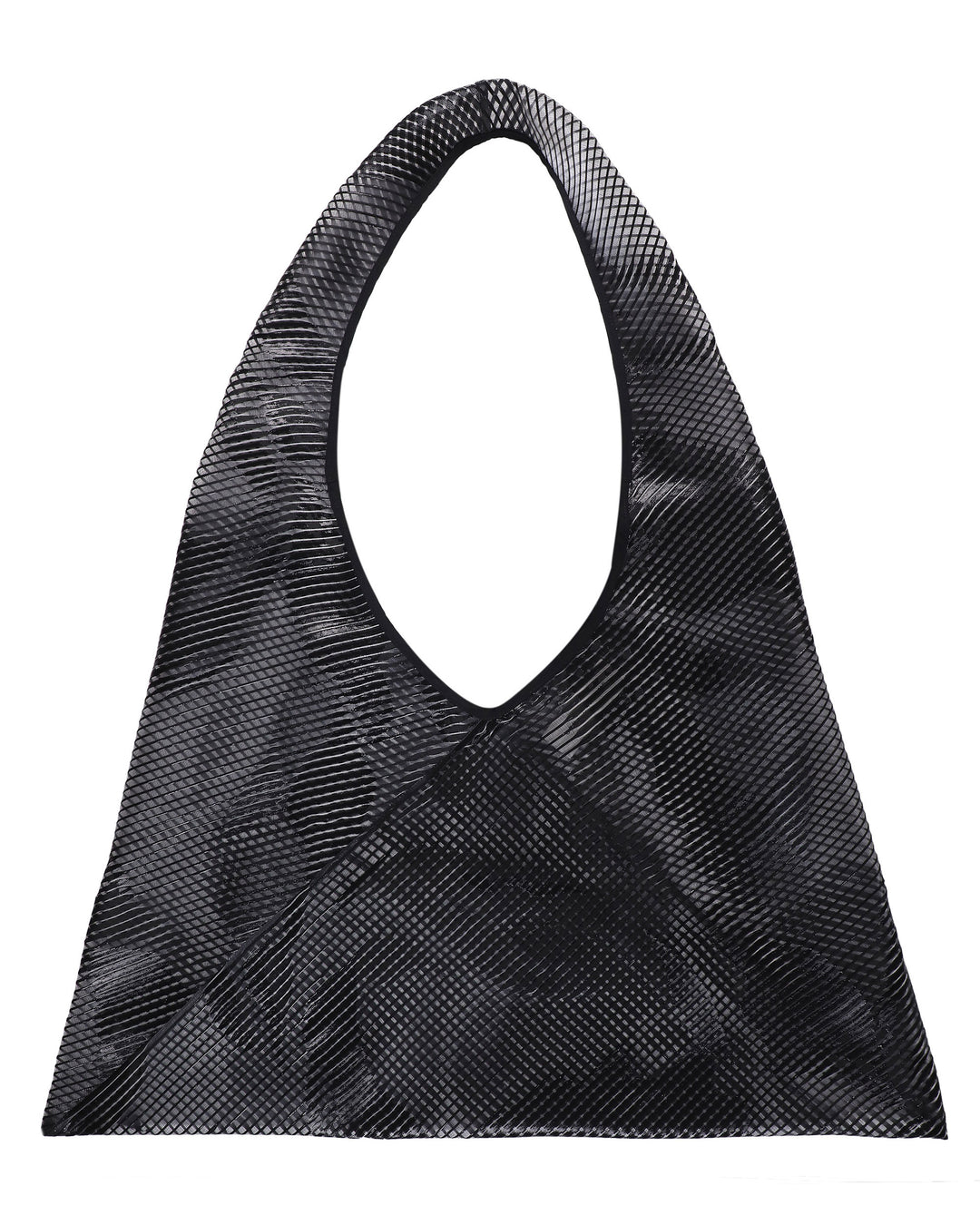 Sheer Black Floral Tote Bag