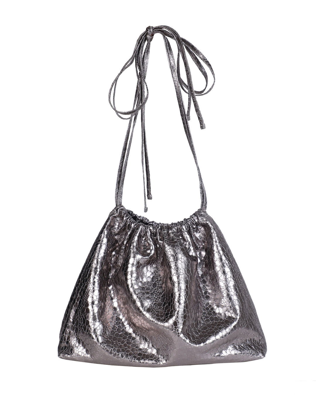 Metallic Cross-Body Bag