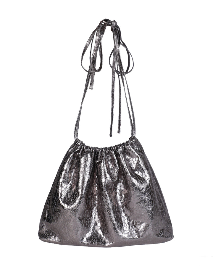 Metallic Cross-Body Bag