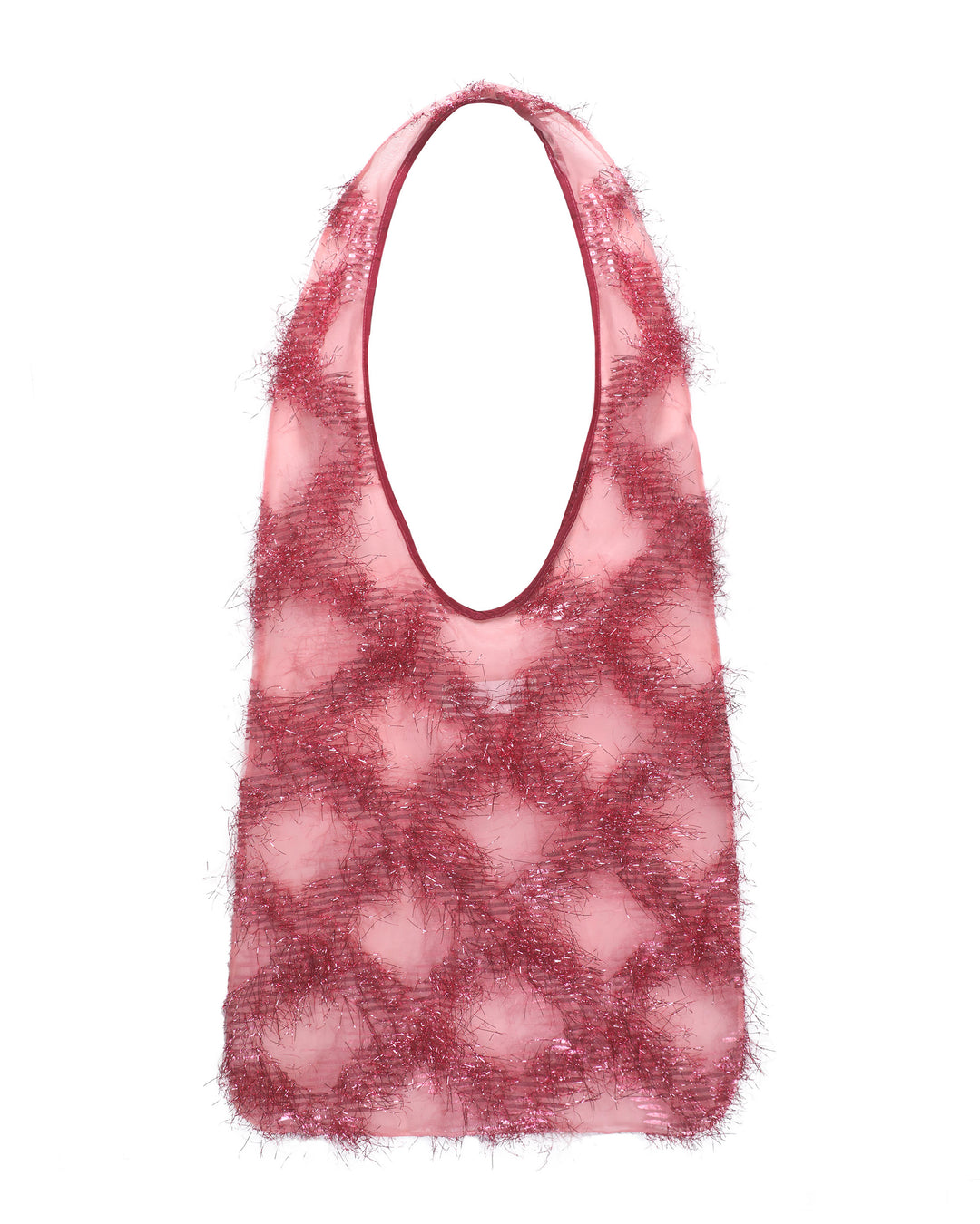 Fuchsia Sheer Tote Bag