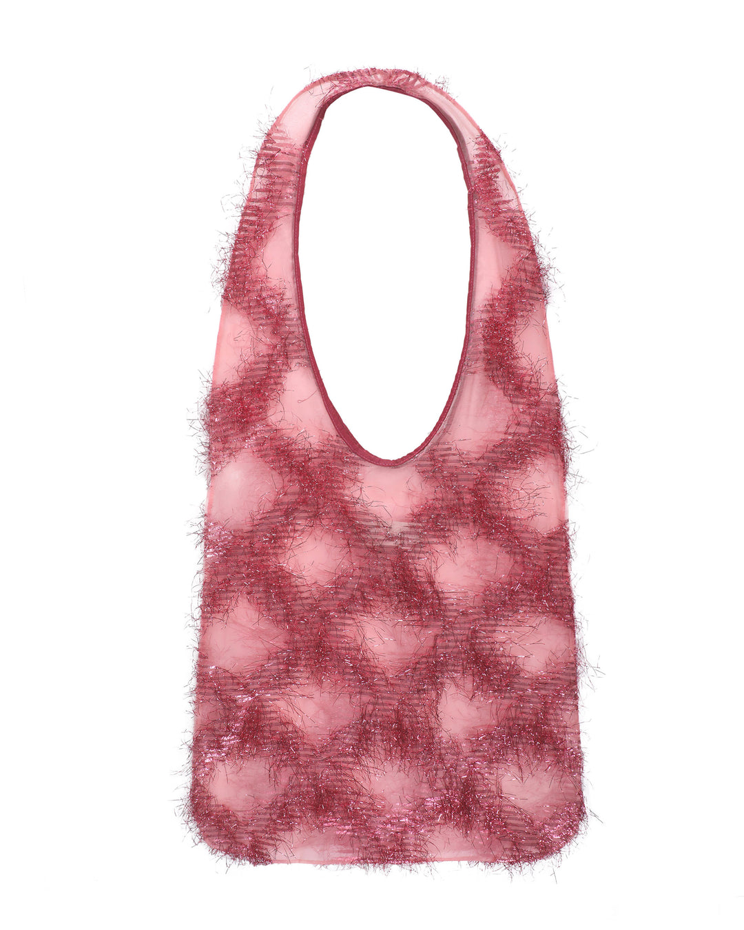 Fuchsia Sheer Tote Bag