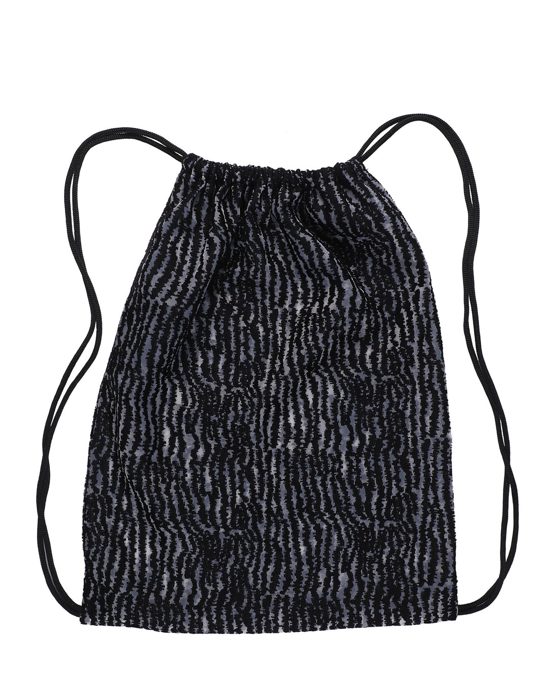 Sheer Textured Pattern Backpack