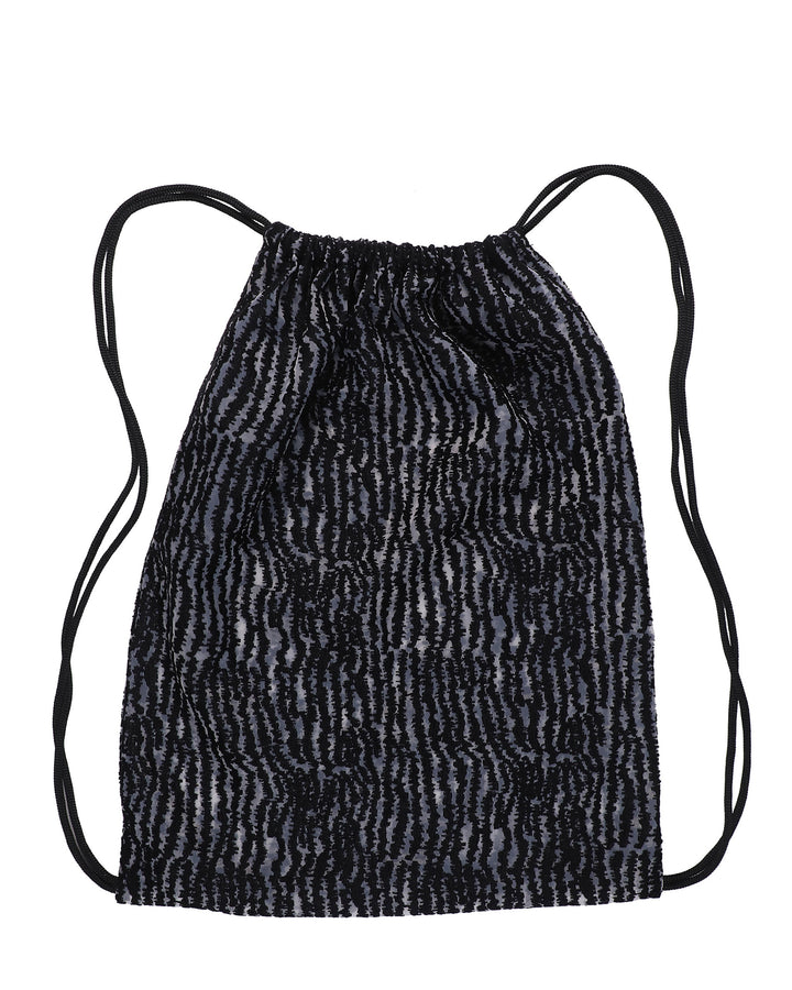 Sheer Textured Pattern Backpack