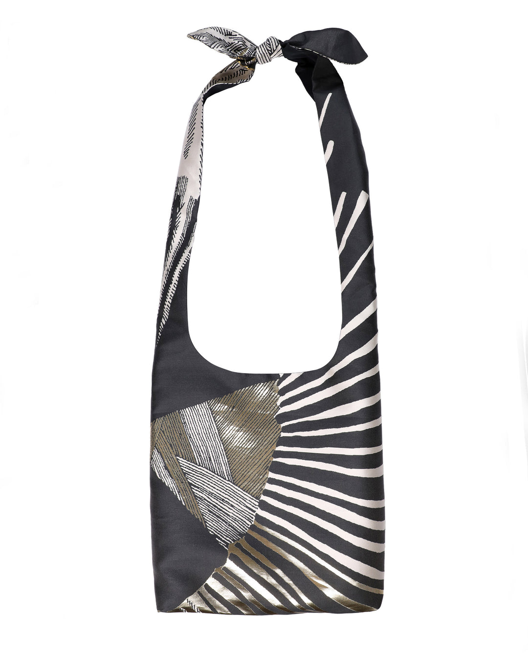 Abstract Patterned Cross Bag