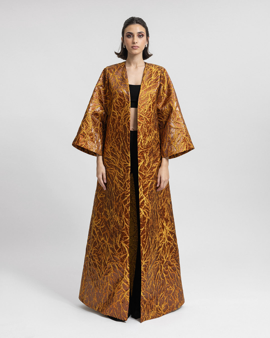 Structured Camel Kaftan