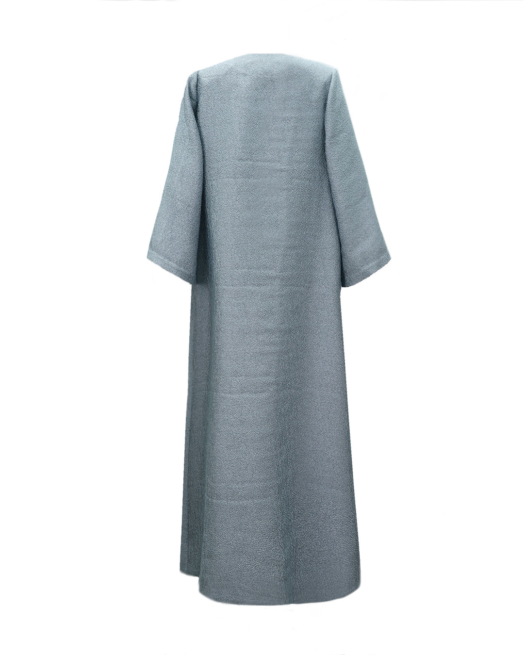 Open Loose-Cut Blue Kaftan