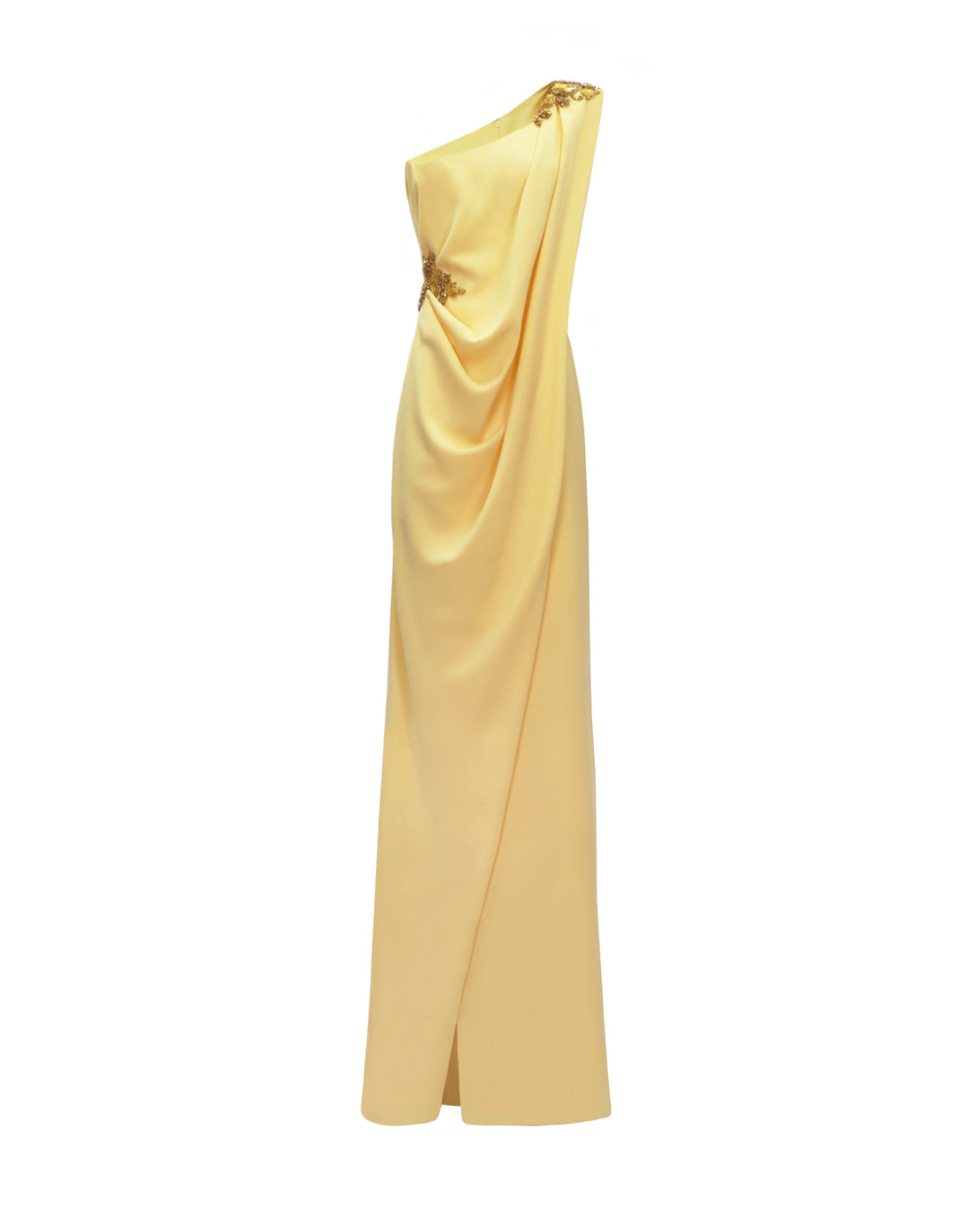 One-Shoulder Draped Dress