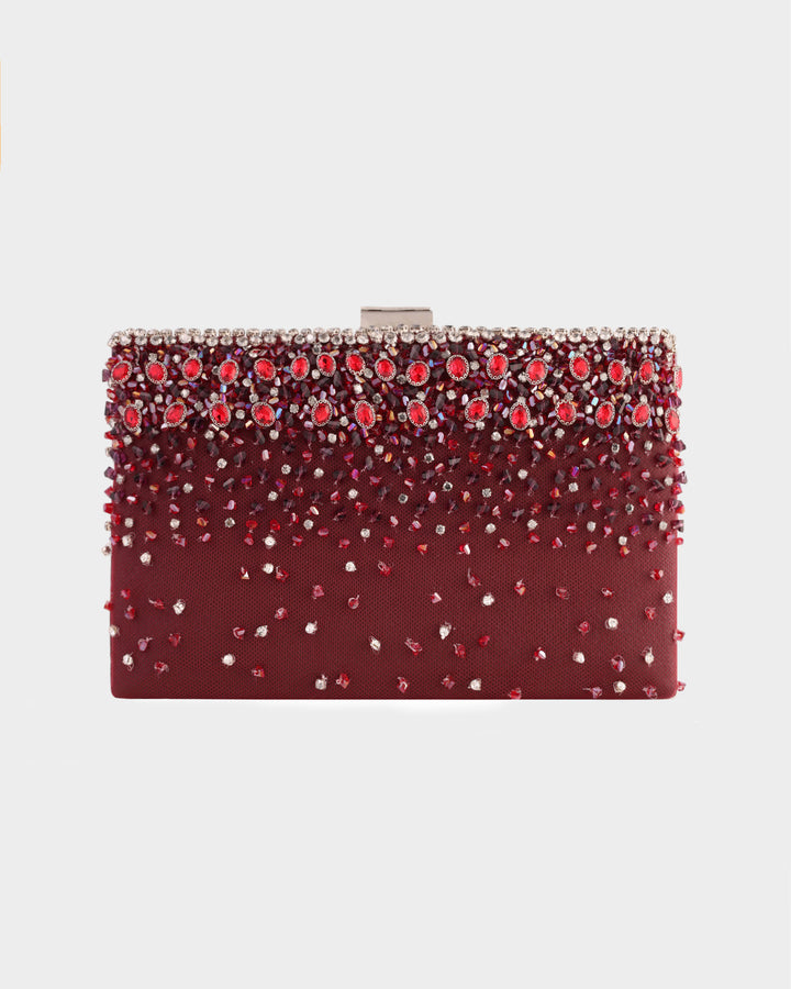 Bejeweled Wine Clutch