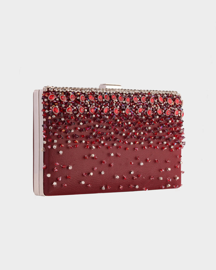 Bejeweled Wine Clutch