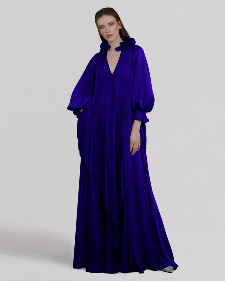 Loose Cut Royal Blue Kaftan