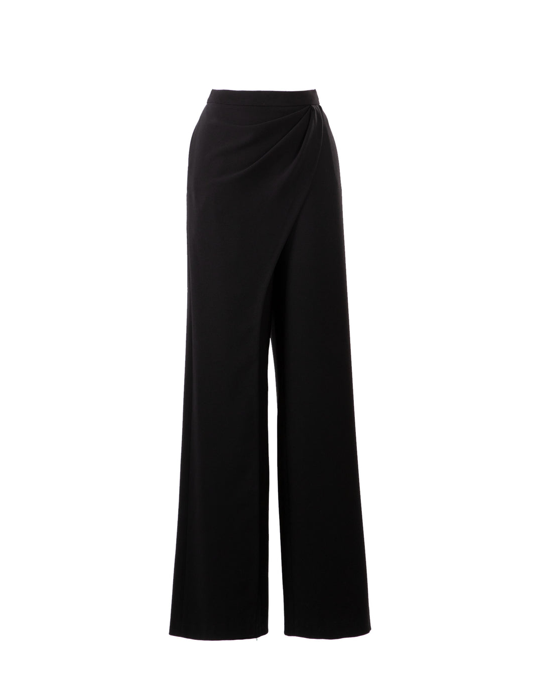 Flared Pants With Front Slit