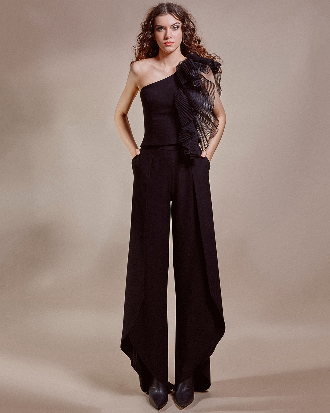 Draped Side Pants