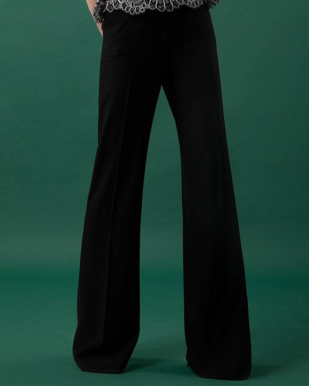 Wide Crepe Pants