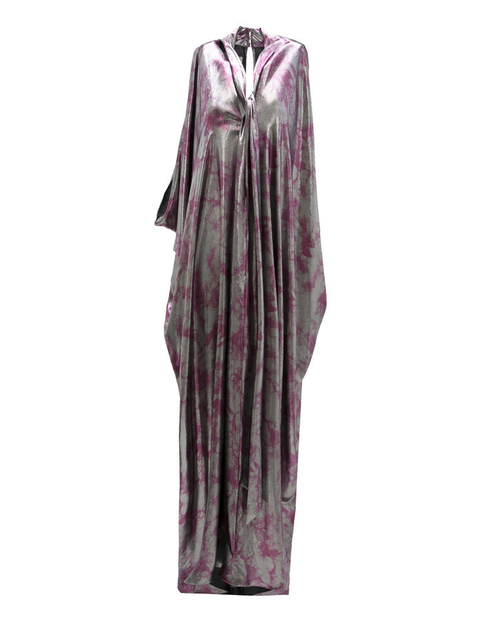 V-Neckline Loose Design Kaftan