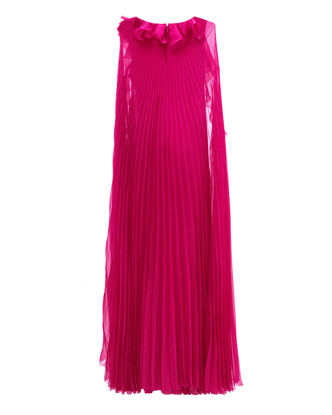 Fully Pleated Fuchsia Kaftan