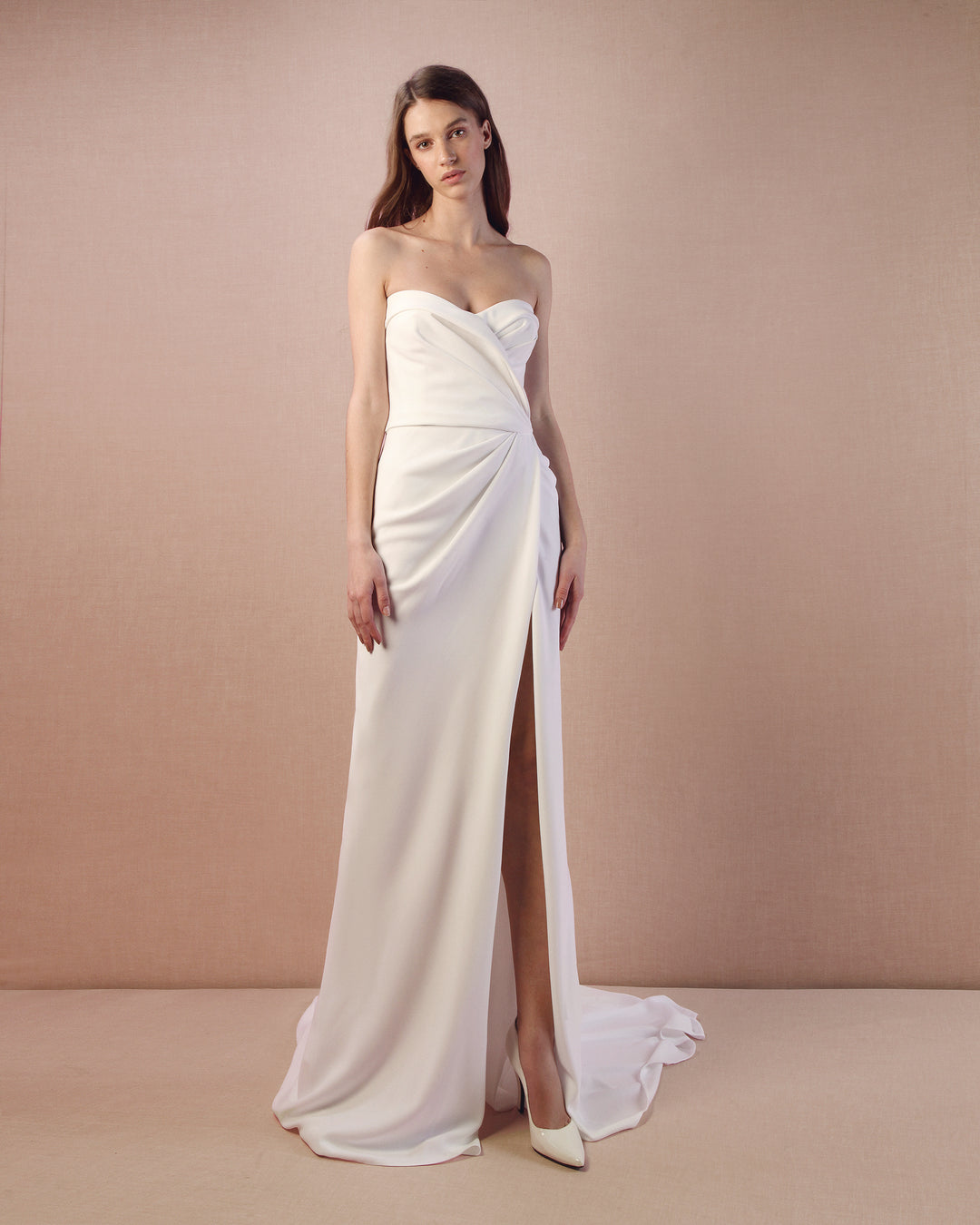 Strapless Slim Cut Gown