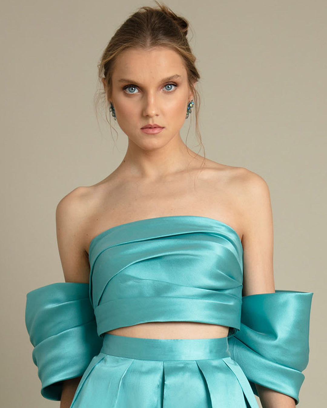 Strapless Cut Top