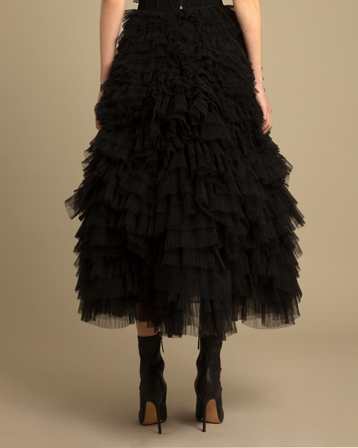 Fully Ruffled Skirt