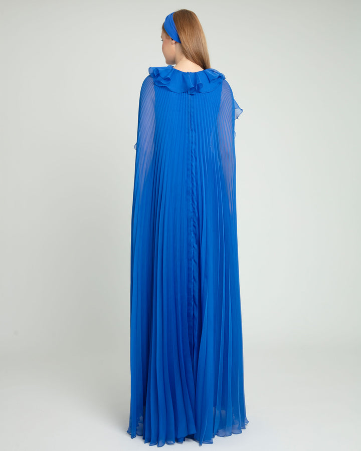 Flared Royal Blue Kaftan